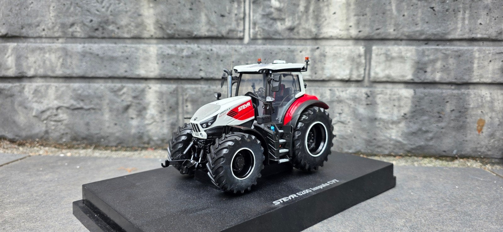 Verbouwde Steyr 6200 Impuls CVT 1:32, Ophalen of Verzenden, Nieuw, Tractor of Landbouw, Universal Hobbies