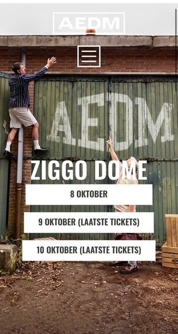 Acda en De Munnik 8 oktober Ziggo staanplaatsen, Twee personen, Oktober