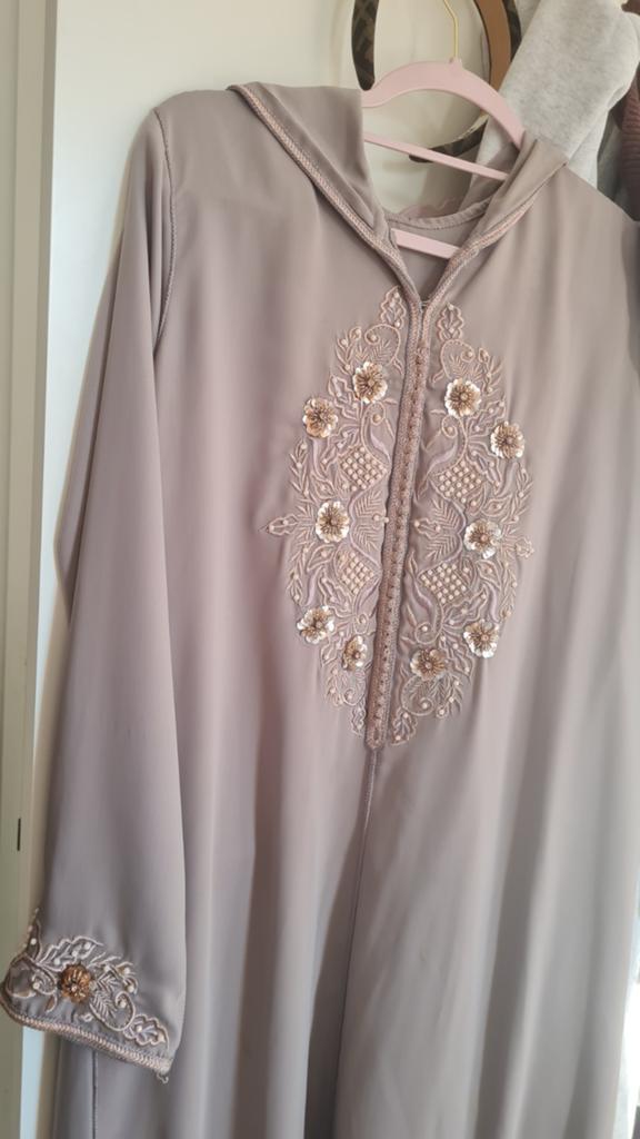 Meisjes jelaba, Zwart, Ophalen of Verzenden, Zo goed als nieuw, Maat 34 (XS) of kleiner