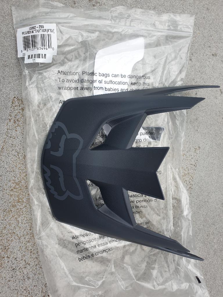 Fox Bmx /DH helmklep voor rpc carbon matte helm fox, Ophalen, Nieuw, Heer of Dame, Fox