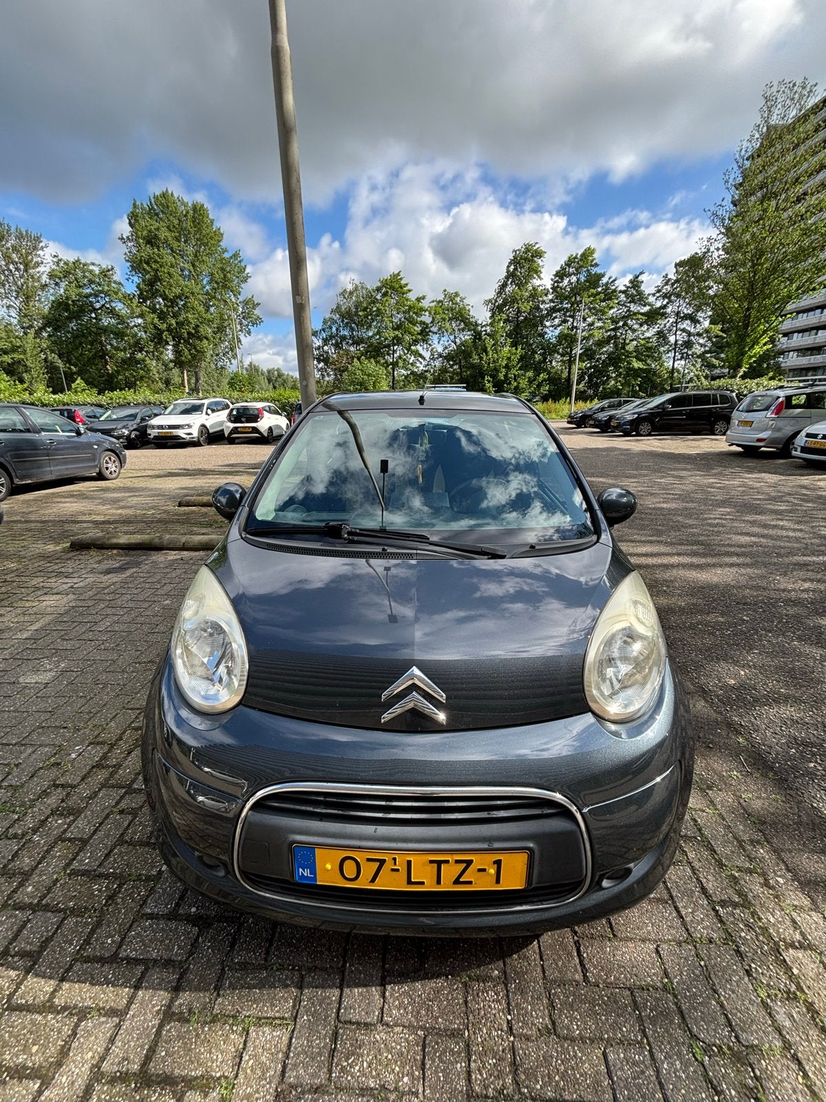 Citroën C1 1.0 5-DRS 2010 Grijs, Voorwielaandrijving, 4 stoelen, C1, 68 pk