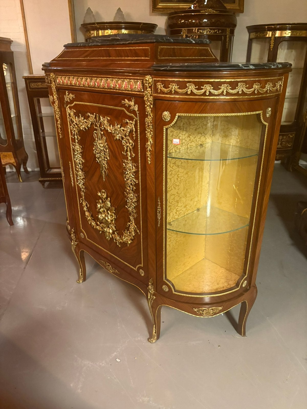 Vitrine kast versailles deluxe, Ophalen of Verzenden