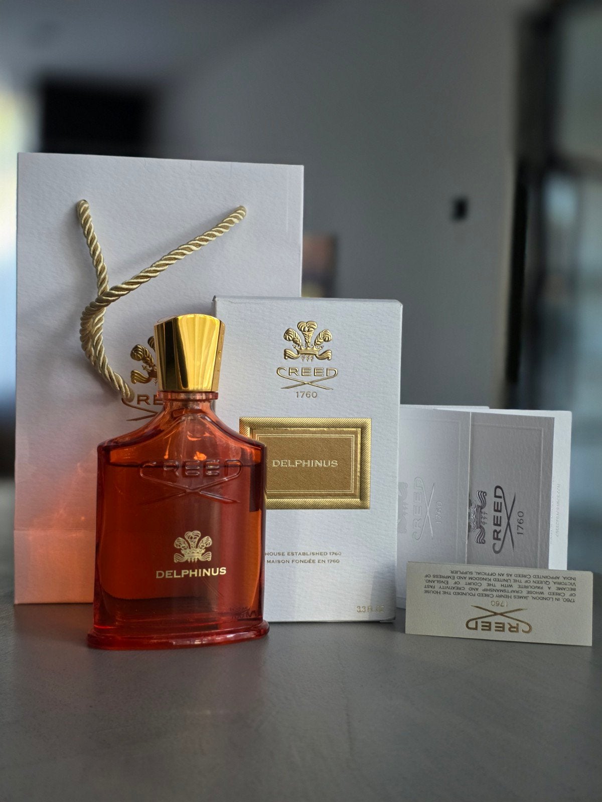Creed Delphinus Eau de Parfum 90/100ml, Ophalen of Verzenden, Zo goed als nieuw