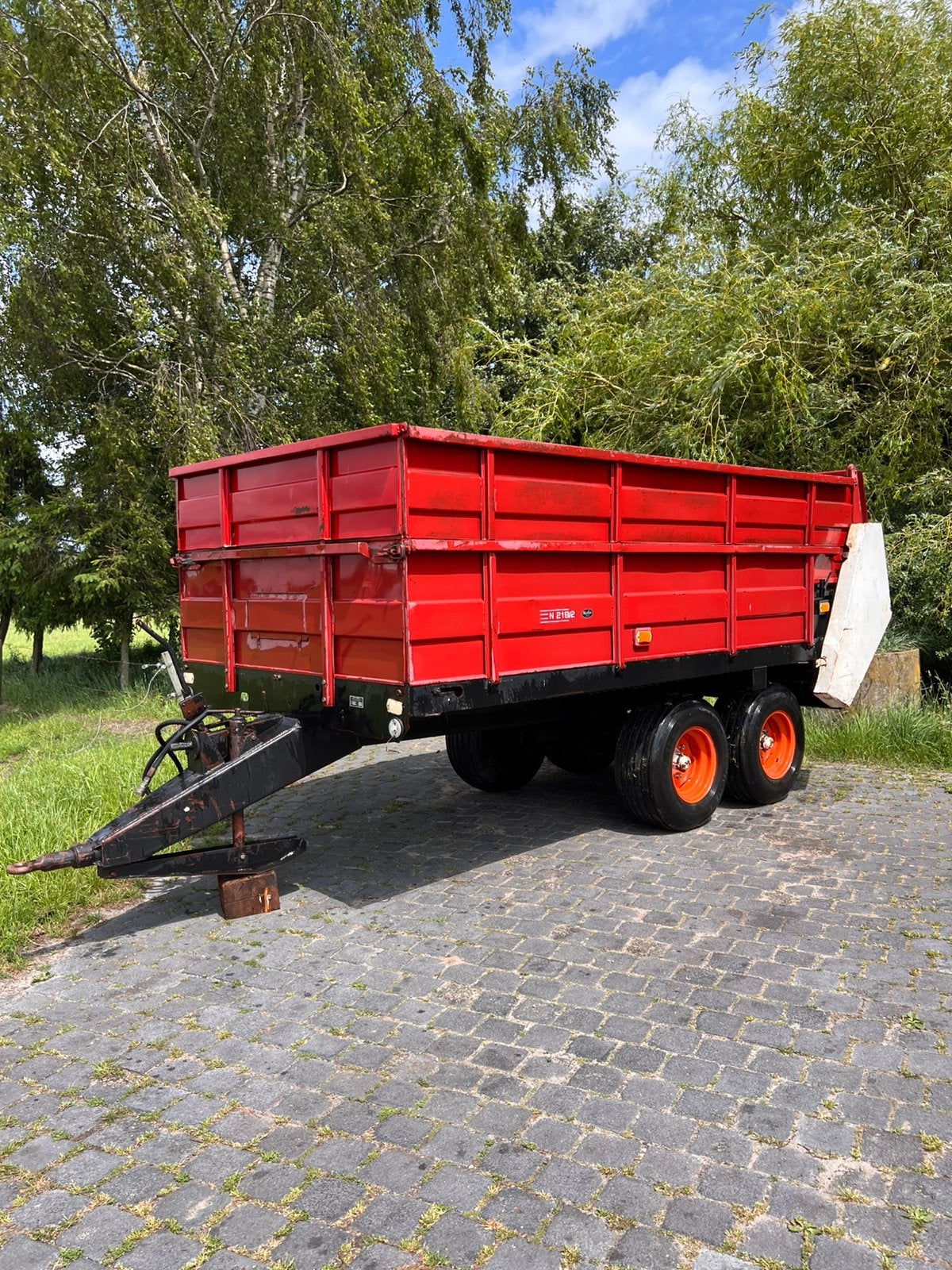 Agromet 8 tons meststrooier, Zakelijke goederen, Ophalen, Gewasbescherming en Bemesting