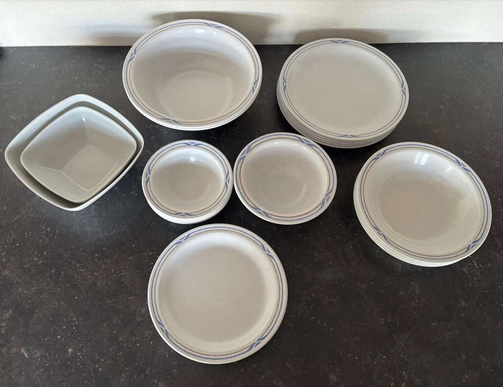 WACA Melamine Servies / campingservies, Ophalen of Verzenden, Zo goed als nieuw