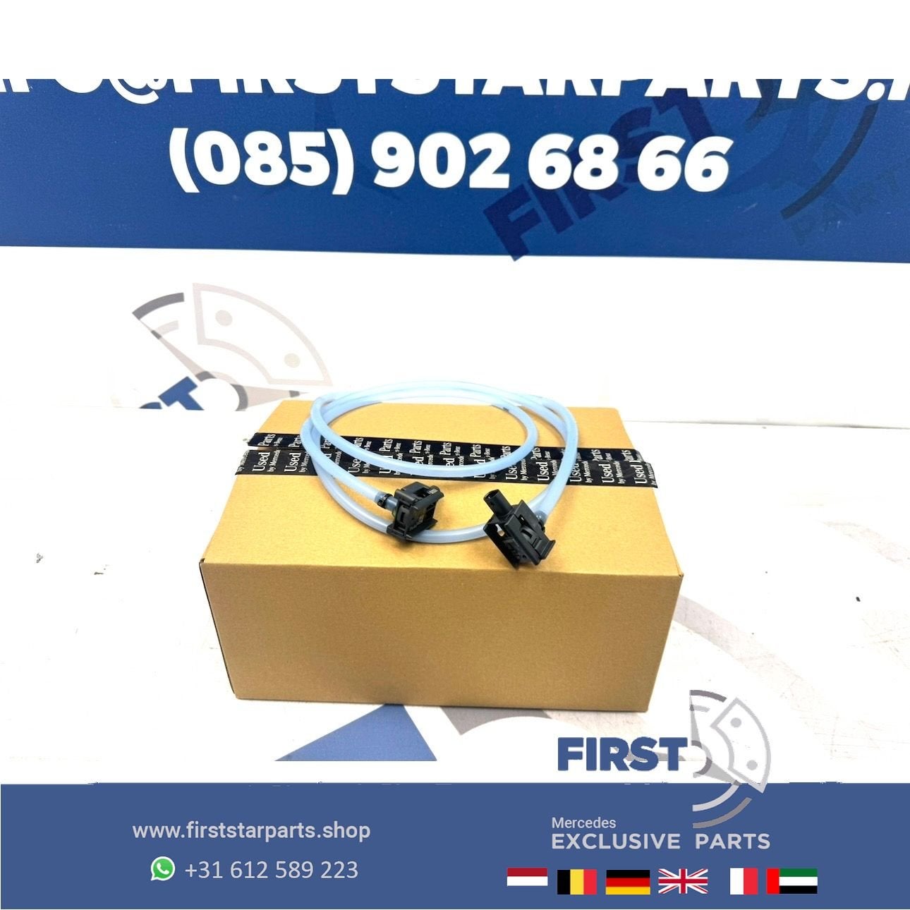 A2549050700 W254 GLC AIRBAG CRASH SENSOREN SET Mercedes GLC, Gebruikt, -, Ophalen of Verzenden, -