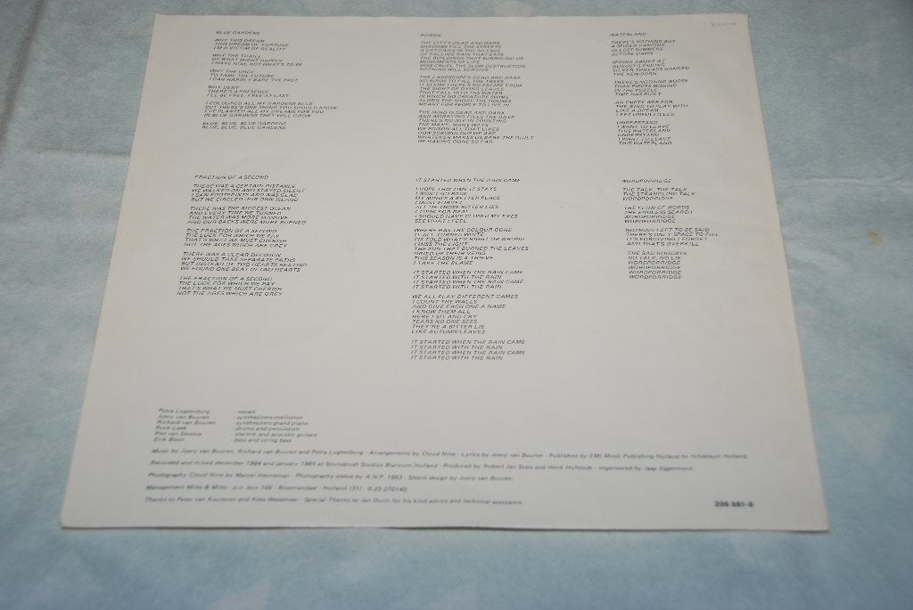 Cloud Nine – Waterland LP Vinyl, LP, Gebruikt, New wave, 12 inch