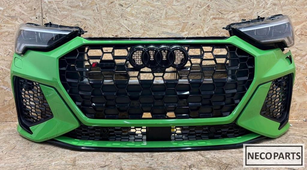 AUDI RSQ3 RS Q3 VOORKOP BUMPER MOTORKAP ALLES LEVERBAAR, Auto-onderdelen, Carrosserie en Plaatwerk, Gebruikt, -, Achter, -