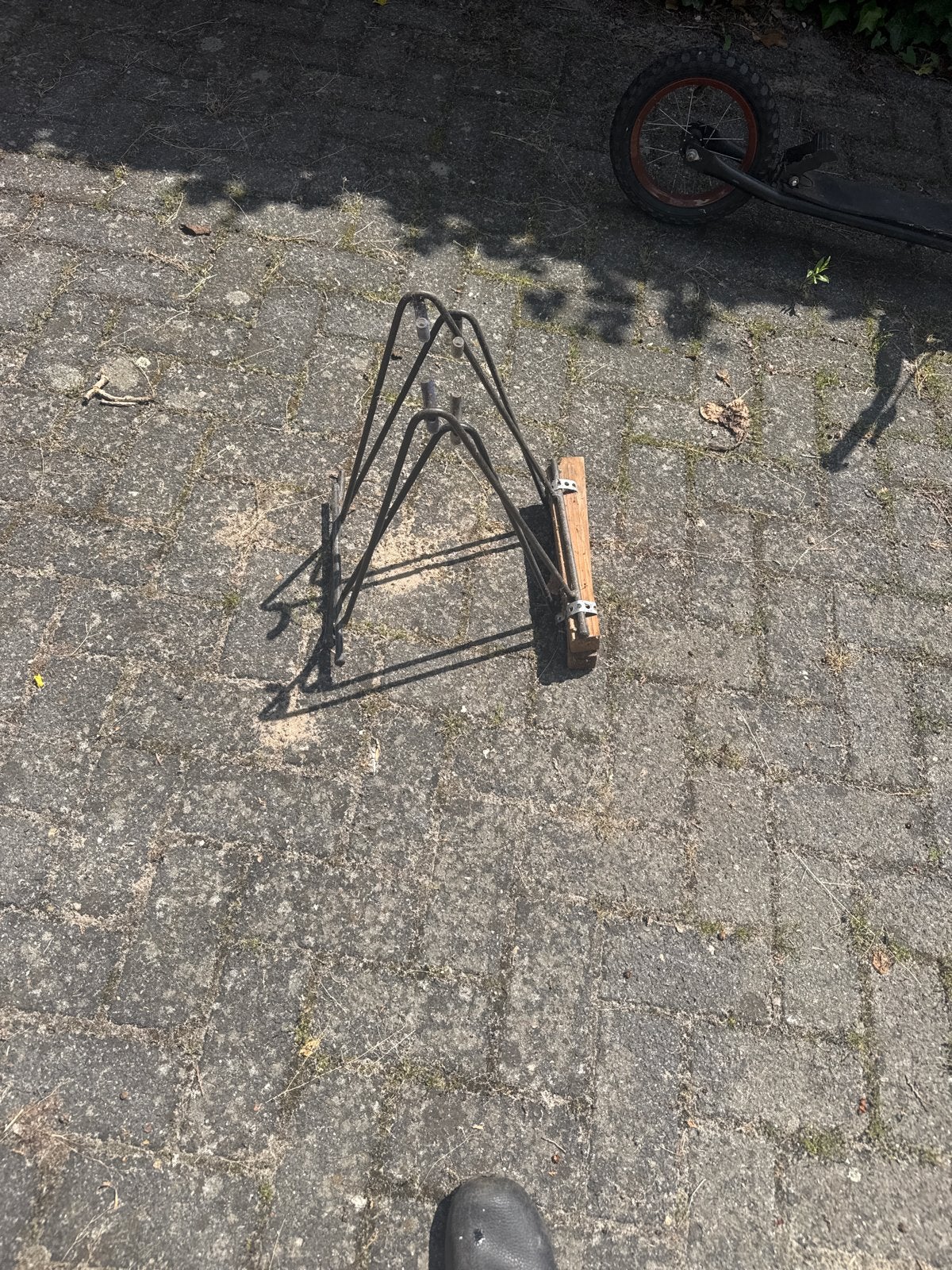 Fietsenrek voor MTV of bv racefiets, Ophalen of Verzenden, Zo goed als nieuw