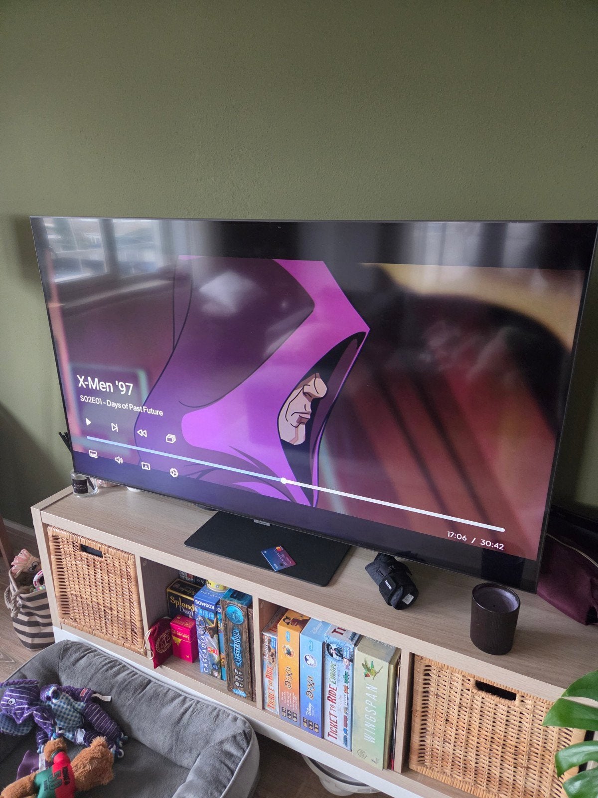 Samsung QE55Q80A 55 inch 4K QLED Smart TV, Ophalen, QLED, Zo goed als nieuw, Samsung