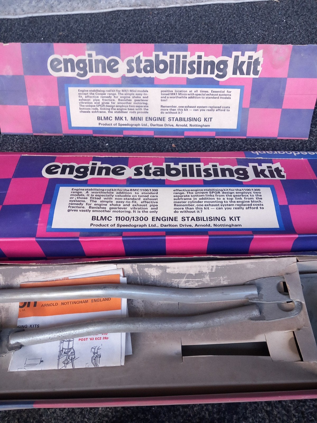 Mini MK1 & MK2 Motor Stabilisatie Kit - Nieuw  in doos, Auto-onderdelen, Ophalen of Verzenden, Nieuw, Mini