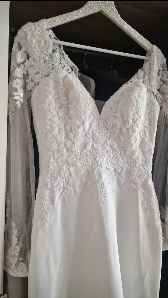 Bruidsjurk incl bijpassende onderrok, Kleding | Dames, Trouwkleding en Trouwaccessoires, Ophalen, Trouwjurk, Wed2b, Wit