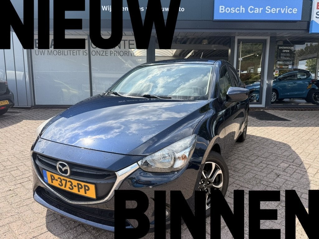 Mazda 2 1.5 Skyactiv-G TS+ | Carplay | PDC | Airco, Stof, Gebruikt, 4 cilinders, Blauw
