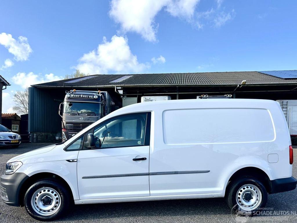 Volkswagen Caddy Maxi 2.0 TDI 102pk euro.6 L2/H1 BMT Highlin, Overige carrosserieën, Volkswagen, Wit, 1968 cc