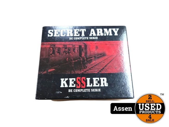 Secret Army & Kessler - De complete series DVD Box, Cd's en Dvd's, Dvd's | Tv en Series, Zo goed als nieuw