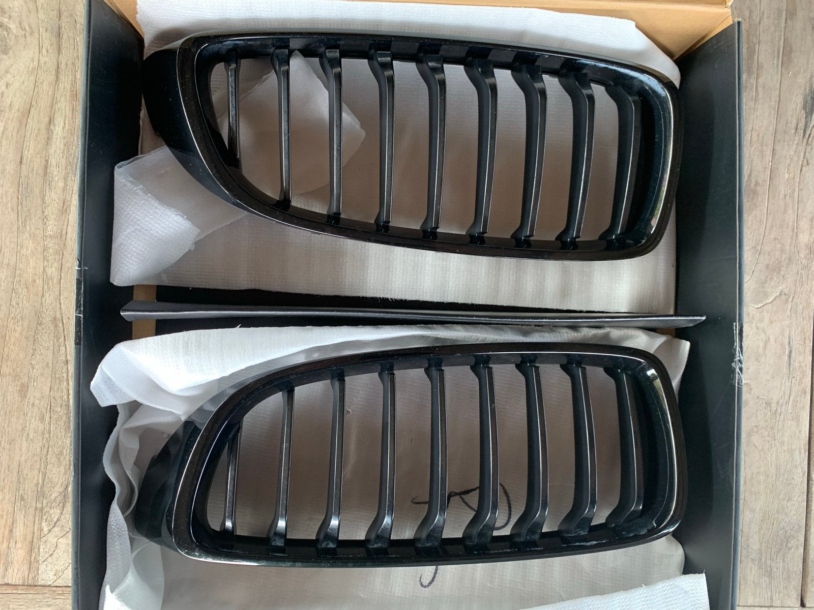 Zo goed als nieuwe BMW F32 Nieren Glans Zwart, Ophalen, Gebruikt, Voor, Bumper