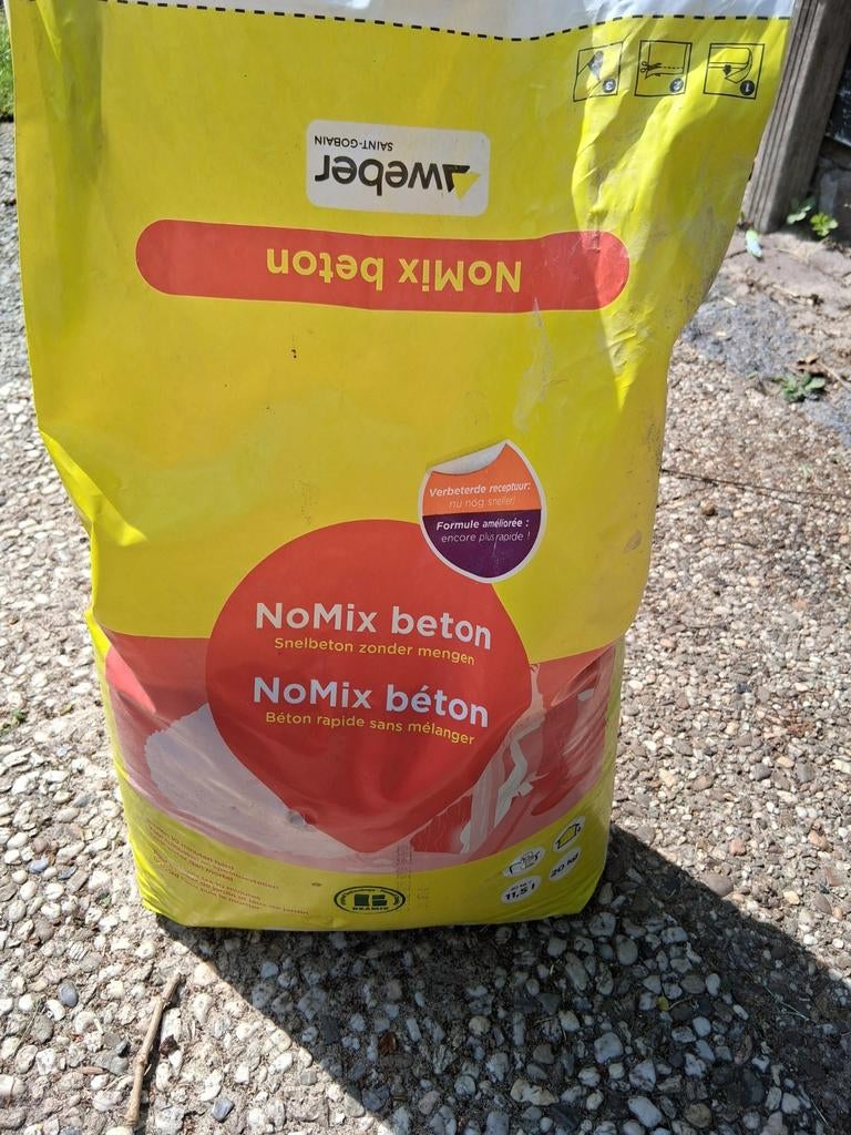 Weber NoMix Beton - Snelbeton zonder mengen, Doe-het-zelf en Verbouw, Overige Doe-het-zelf en Verbouw, Ophalen, Nieuw