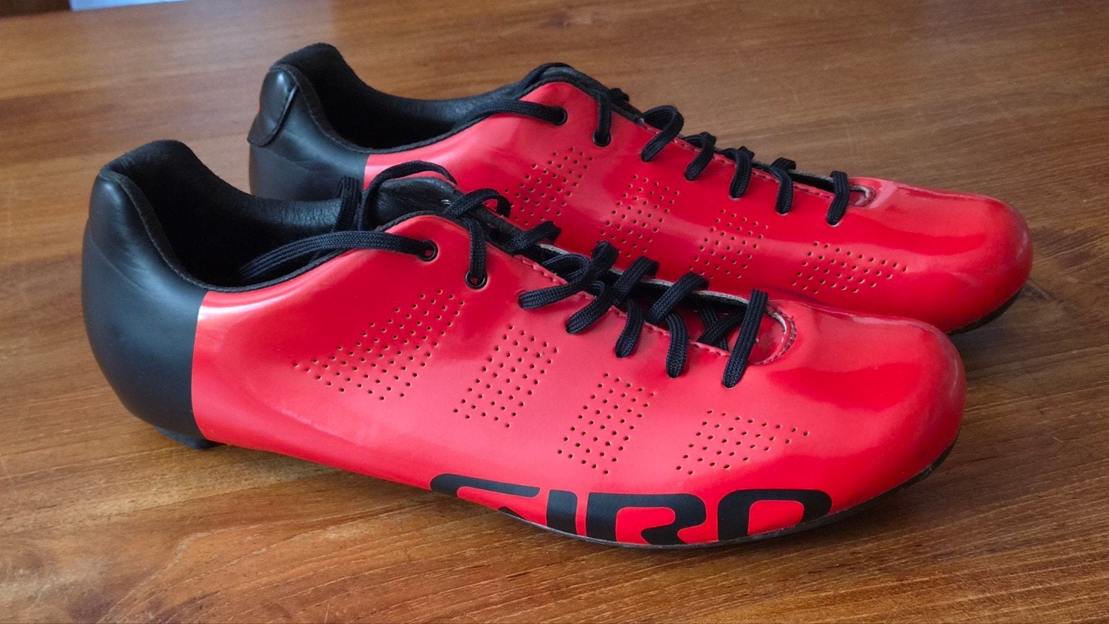 Giro Empire ACC racefiets schoenen - rood/zwart - maat 46, Verzenden, Zo goed als nieuw, Giro