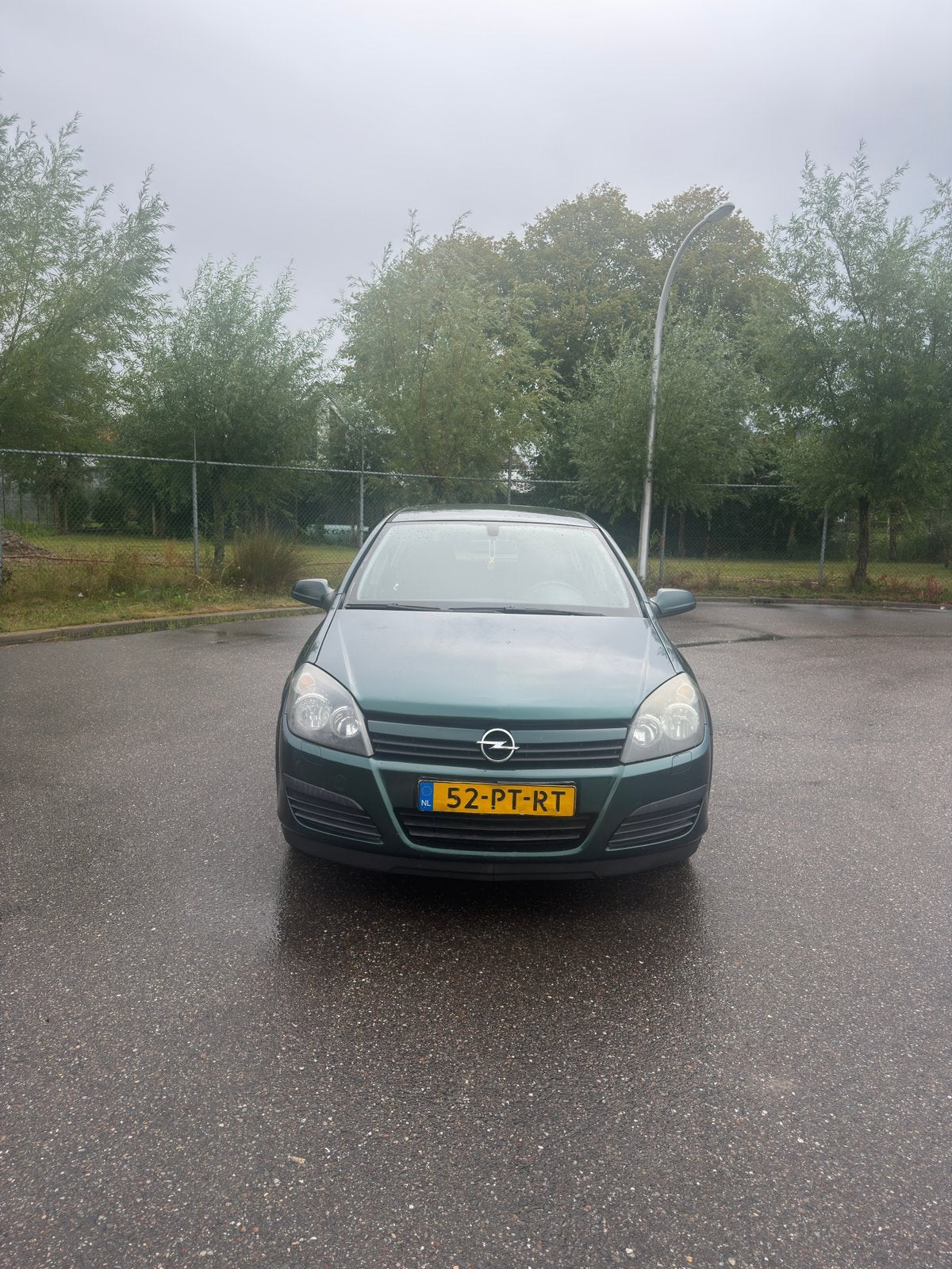Opel Astra 1.6 16V 5D 77KW 2004 Groen, Voorwielaandrijving, Zwart, 4 cilinders, 1165 kg