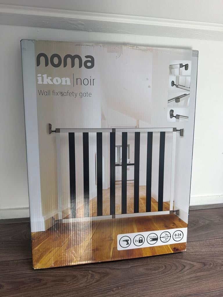 Noma Ikon Noir Trappenhekje - Nieuw in doos, Nieuw, 100 tot 115 cm, Ophalen of Verzenden, Metaal of IJzer