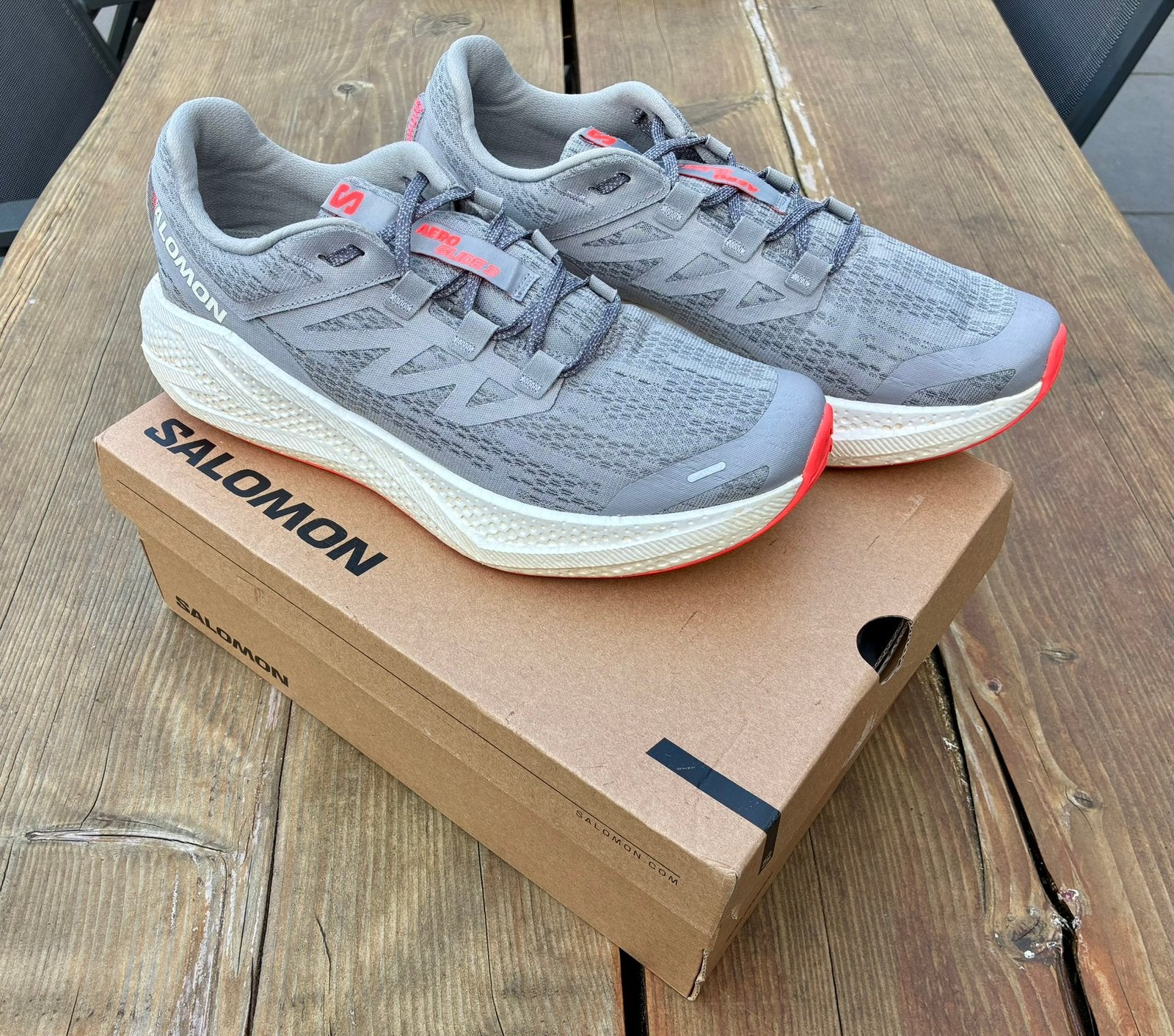 Salomon Aero Glide 3 maat 46 2/3, Overige merken, Hardloopschoenen, Ophalen of Verzenden, Zo goed als nieuw