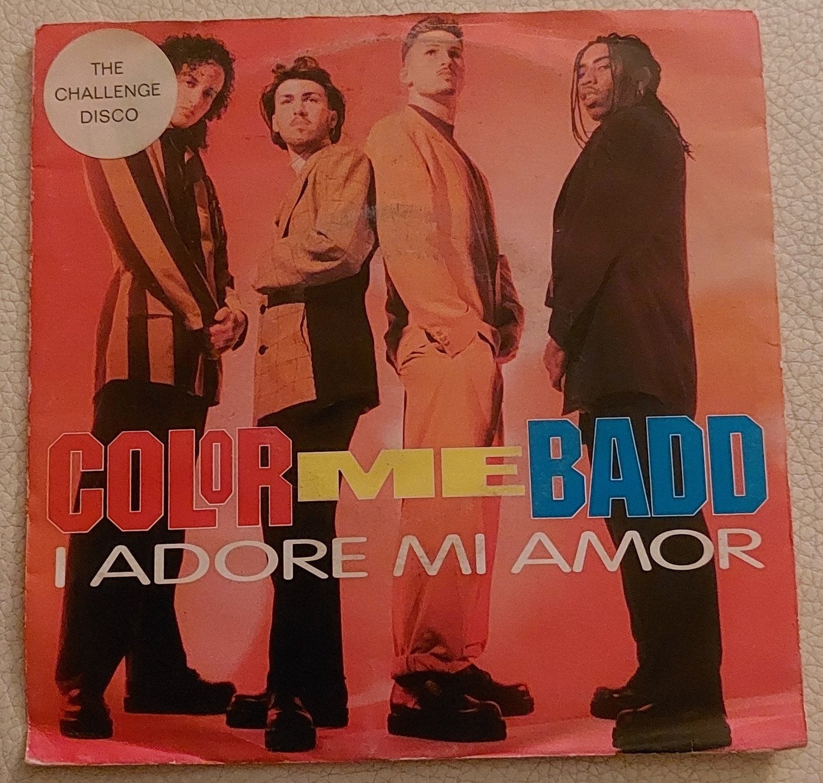 Color Me Badd - I Adore Mi Amor (1991) Vinyl Single, Gebruikt, 7 inch, Ophalen of Verzenden, EP