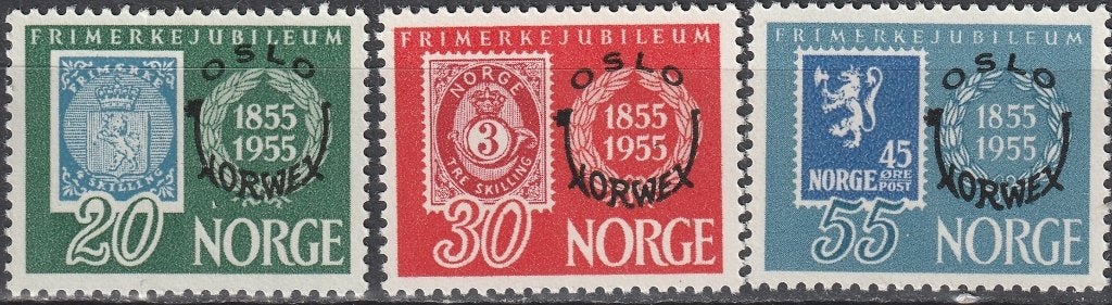 Noorwegen Michel nr. 393-395 Postfris