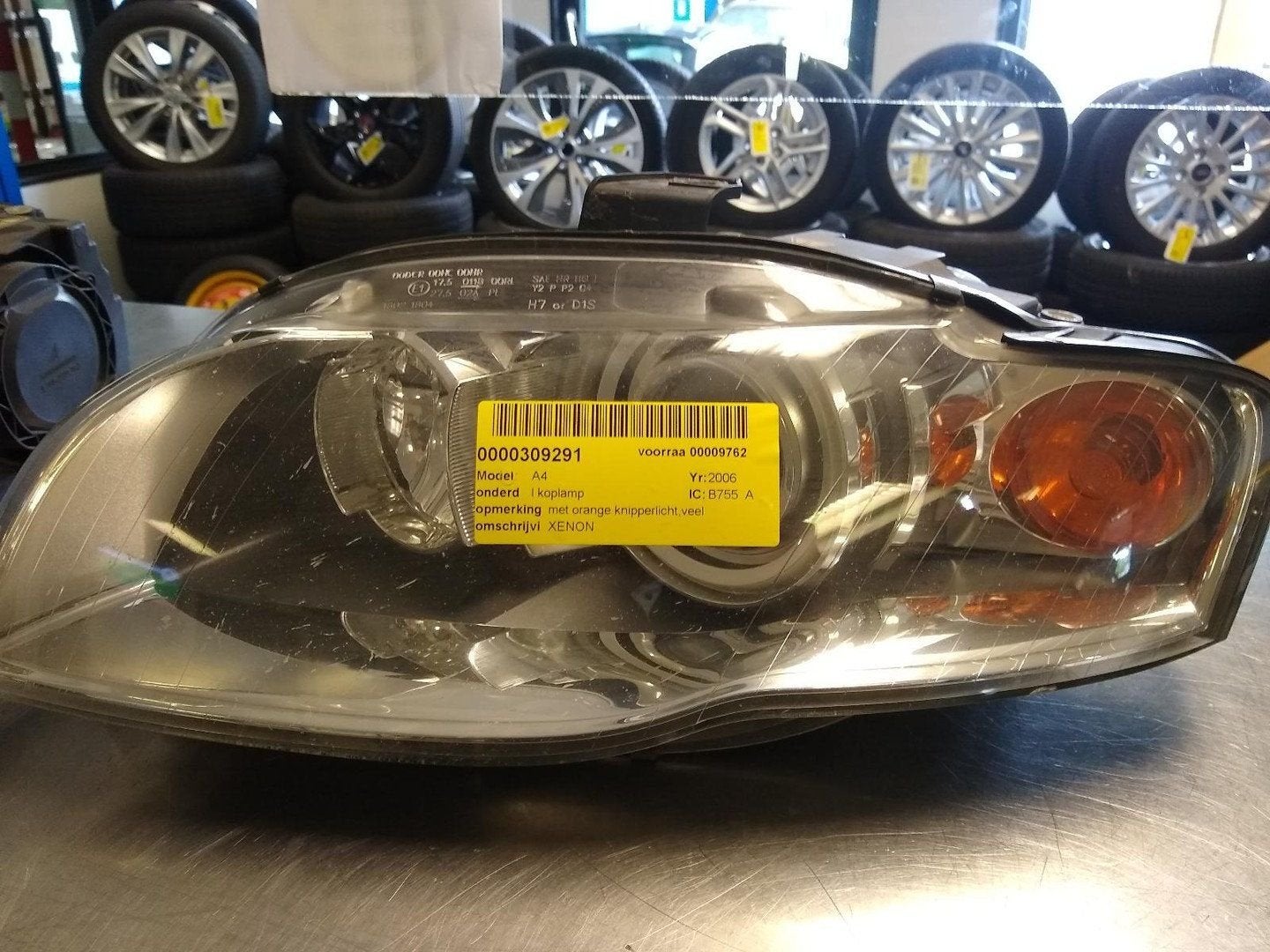 AUDI A4 2.0 TDI S-LINE KOPLAMP L 2006, Auto-onderdelen, Ophalen of Verzenden, Gebruikt, ARN erkend