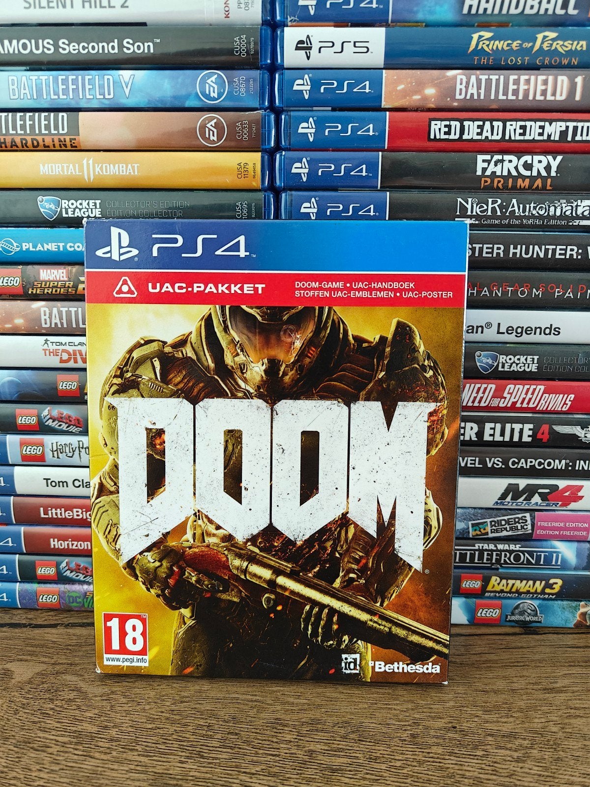 DOOM playstation 4, B, 1 speler, Ophalen of Verzenden, Zo goed als nieuw