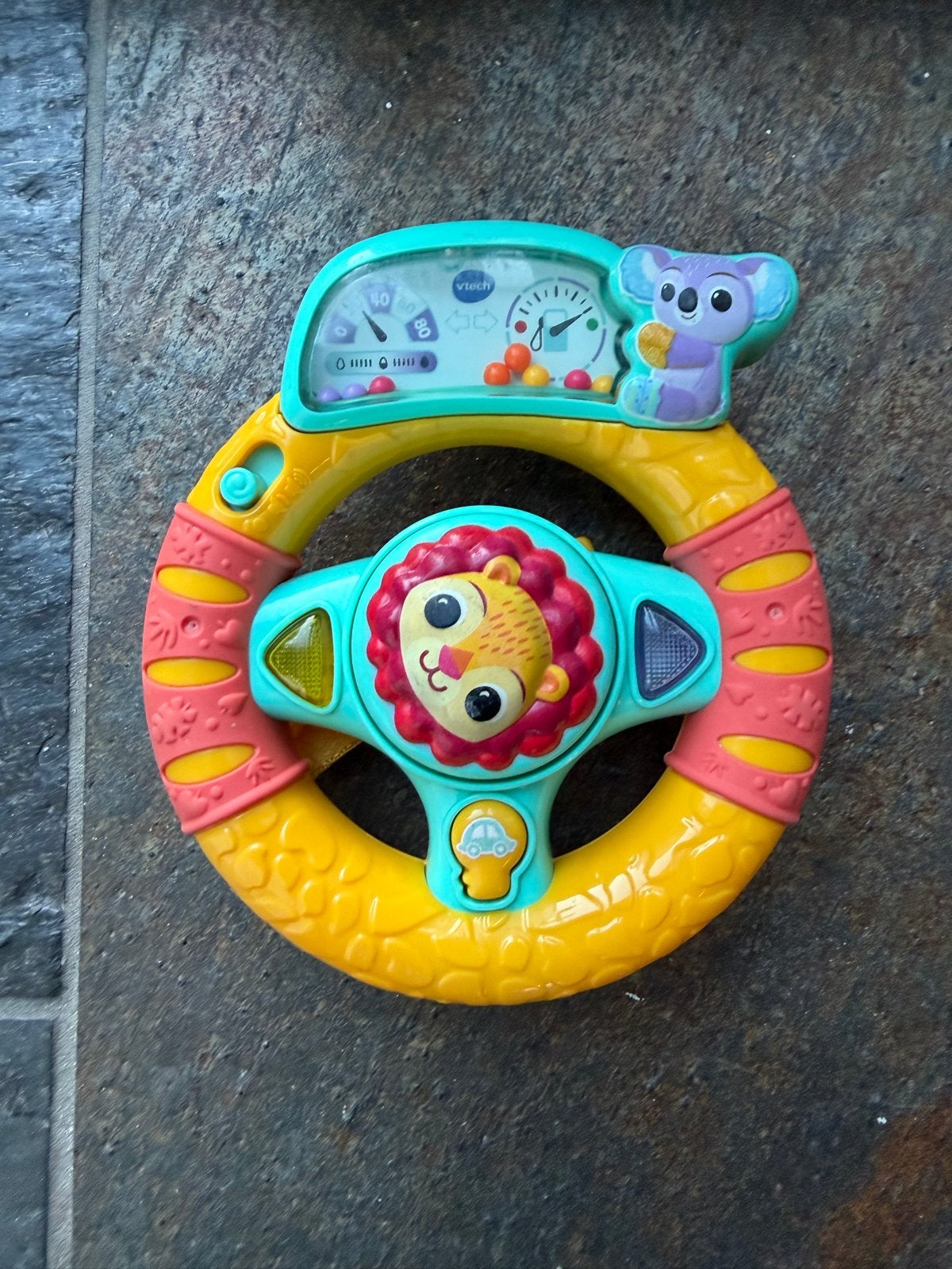 VTech Baby Stuur met geluid en licht, Ophalen of Verzenden, Gebruikt, Overige typen, Met licht