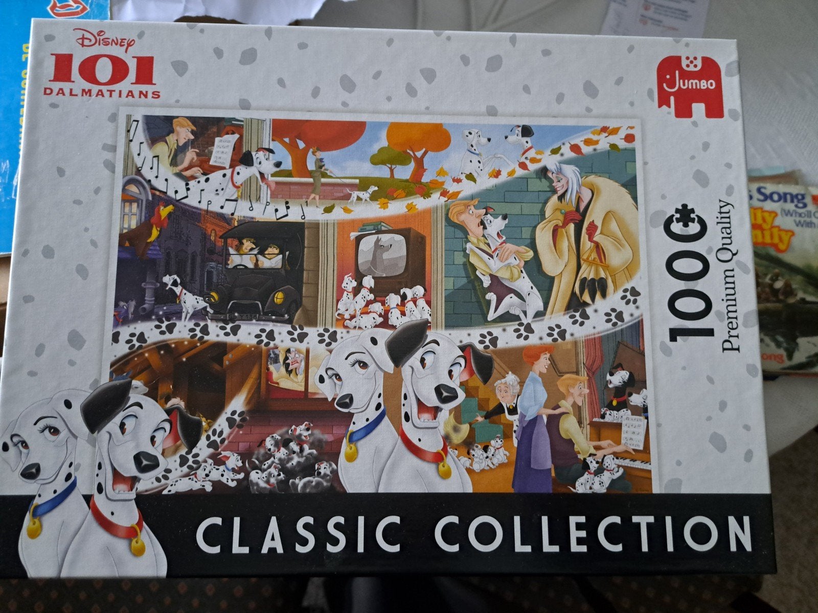 101 Dalmatiërs puzzel, Ophalen of Verzenden, 500 t/m 1500 stukjes, Zo goed als nieuw