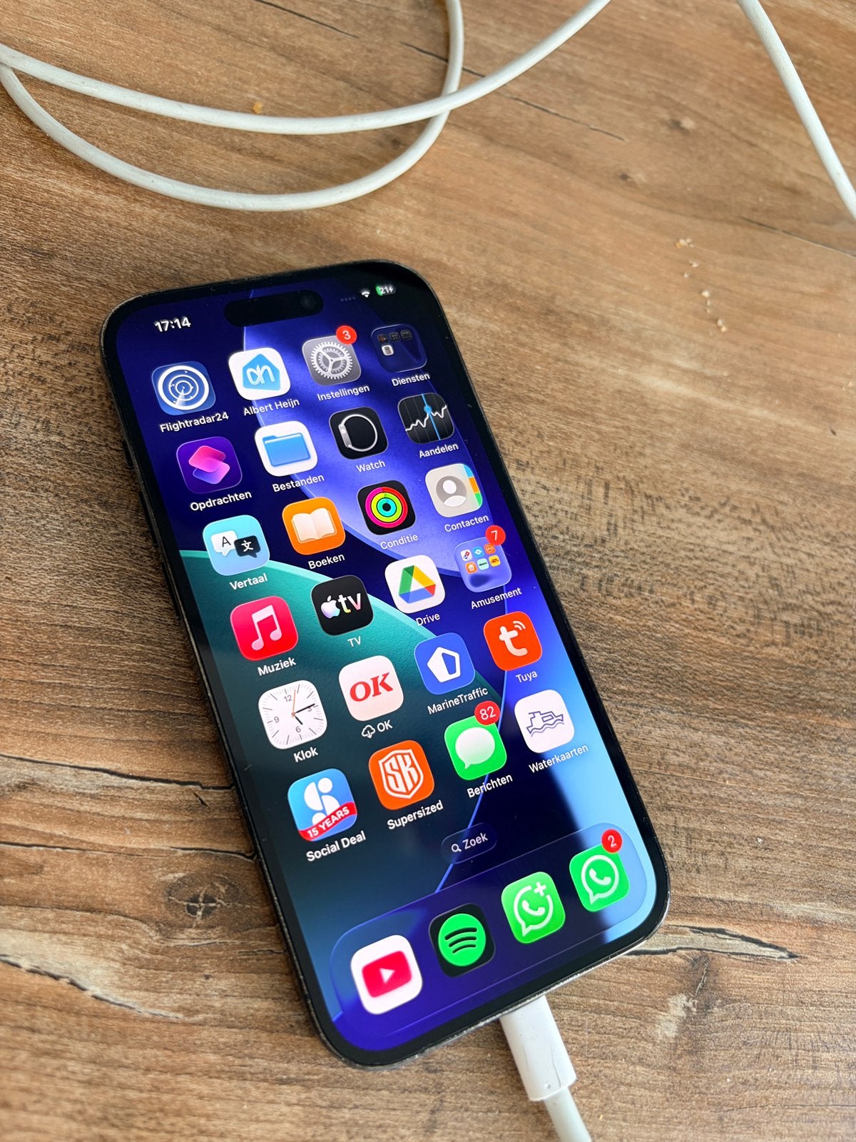 I Phone 14 pro 128gb goede staat batterijcapaciteit 93%, Telecommunicatie, Mobiele telefoons | Apple iPhone, Ophalen, Zwart, Zo goed als nieuw