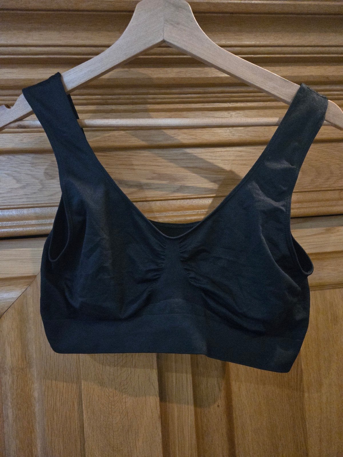 Hema Zwarte Bralette/Sport BH Maat XL, Hema, Verzenden, Zwart, BH