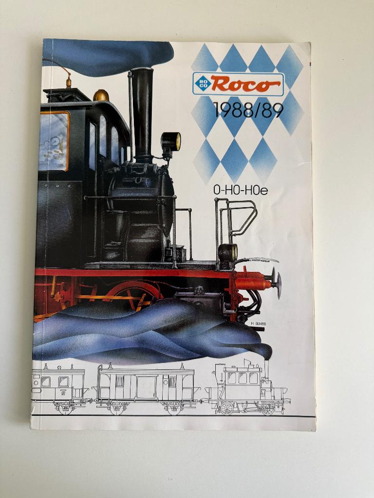 Vintage Roco catalogus 1988/89, Wisselstroom, Gebruikt, Roco, Boek, Tijdschrift of Catalogus