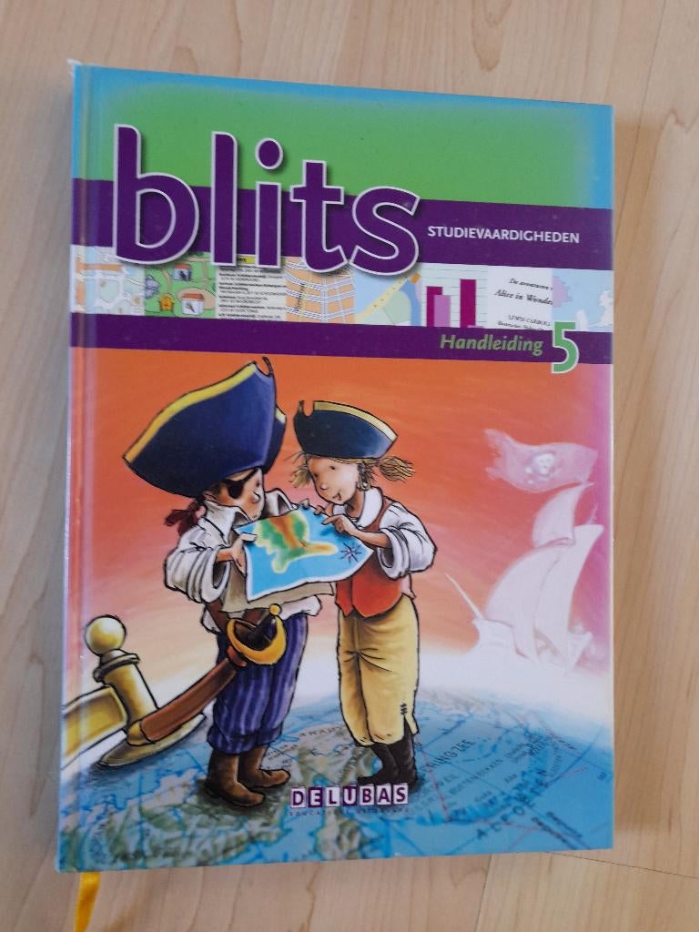 BLITS HANDLEIDING STUDIEVAARDIGHEDEN GROEP 5, Boeken, Schoolboeken, Ophalen of Verzenden, Zo goed als nieuw, Overige niveaus, Nederlands