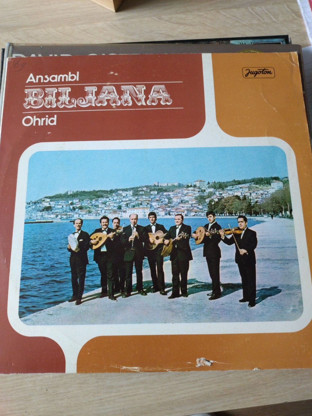 Ansamble Biljana Ohrid - Joegoslavische Folk LP Jugoton, LP, Gebruikt, Traditioneel en Volksmuziek, Ophalen of Verzenden