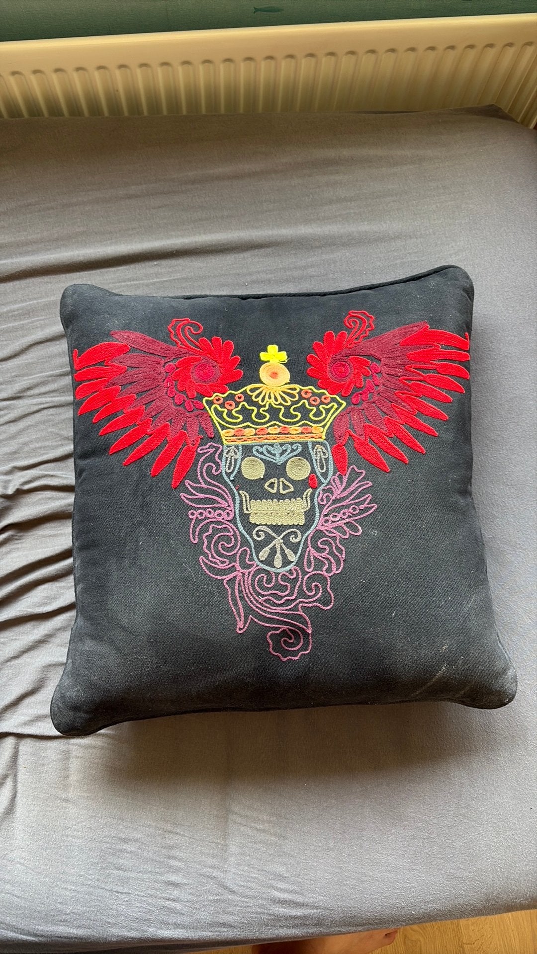 Mooi kussen, Ophalen of Verzenden, Nieuw, Zwart, Vierkant