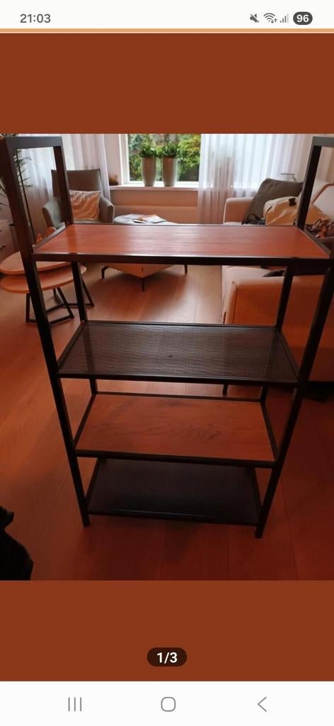 Boekenkast Debbey Leen Bakker 119x64,5x30 cm, Met plank(en), 100 tot 150 cm, 50 tot 100 cm, Zo goed als nieuw