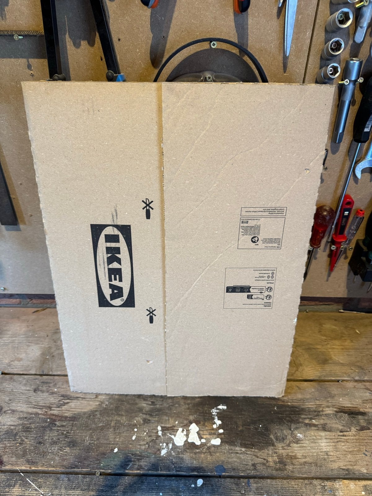NOOIT GEBRUIKT IKEA Oxberg voor Billy, wit, 40x35 cm, Ophalen, Minder dan 50 cm, Nieuw, Minder dan 25 cm