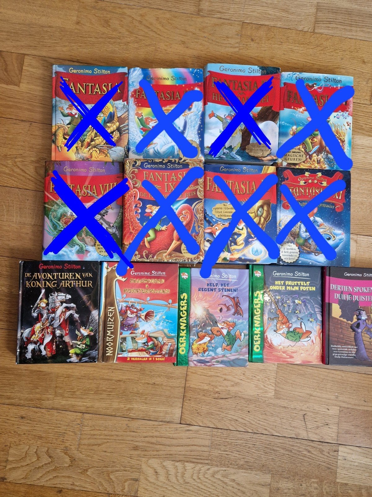 Boeken Geronimo Stilton, €4,- per stuk., Ophalen