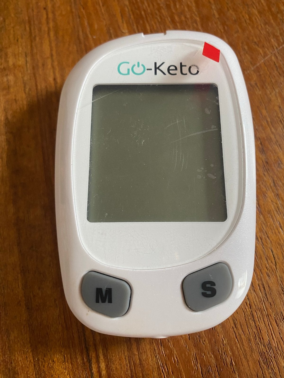 Go-Keto Glucose/Ketonen Meter, Ophalen of Verzenden, Zo goed als nieuw, Overige typen