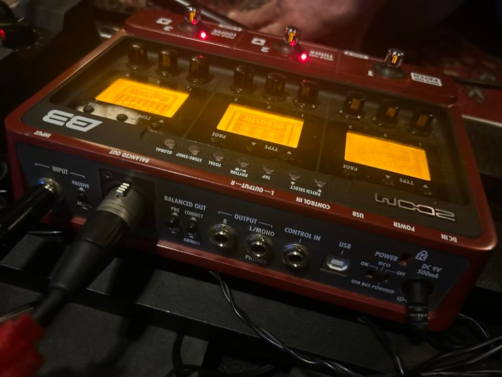 Zoom B3 Multi-Effect en Bass Amp Simulator, Muziek en Instrumenten, Effecten, Ophalen of Verzenden, Gebruikt, Multi-effect