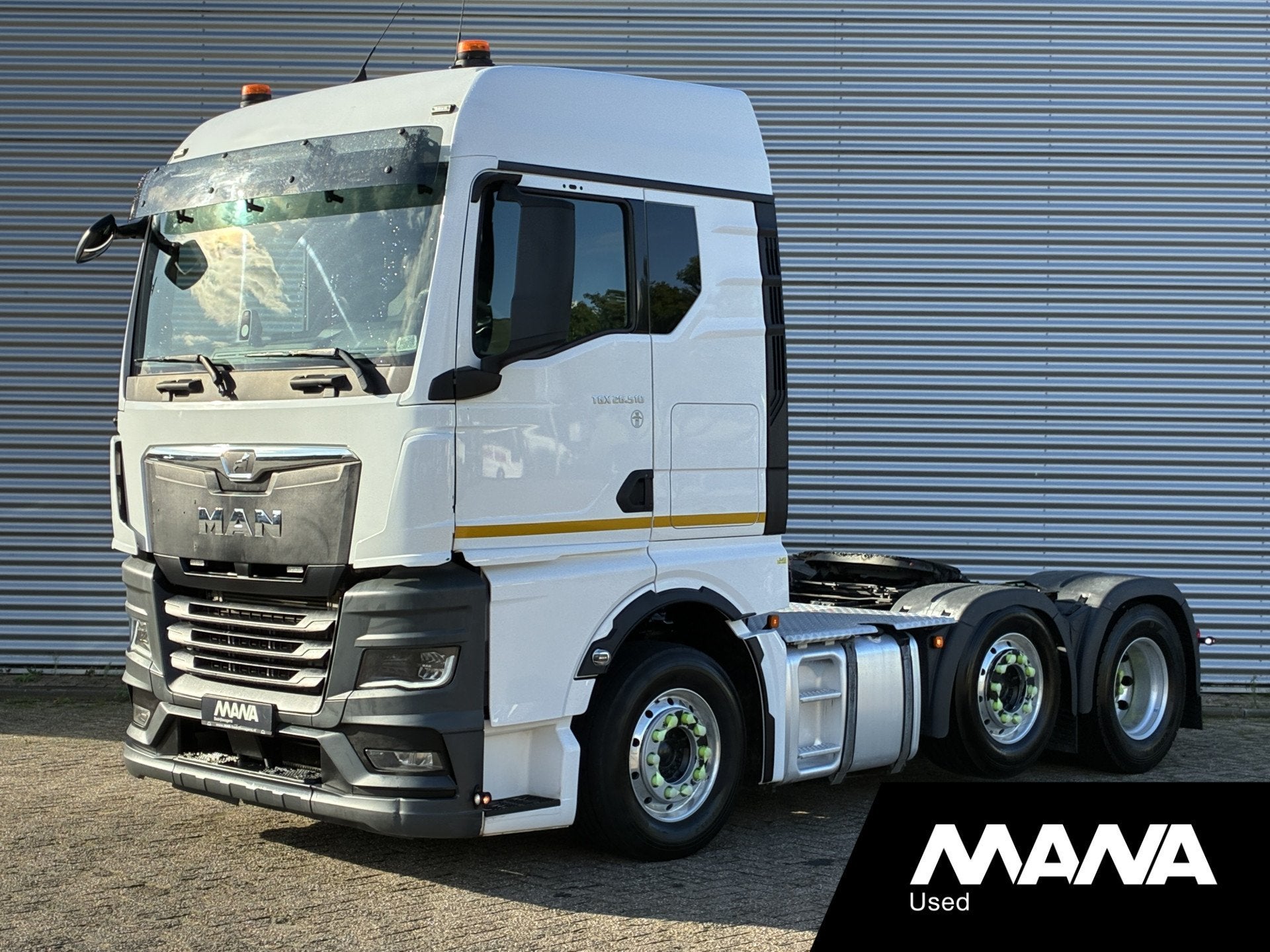 MAN TGX 26.510 6x2/4 BL SA GM ADR KLASSE 1 (EX/II EX/III FL, Automaat, MAN, Wit, Bedrijf