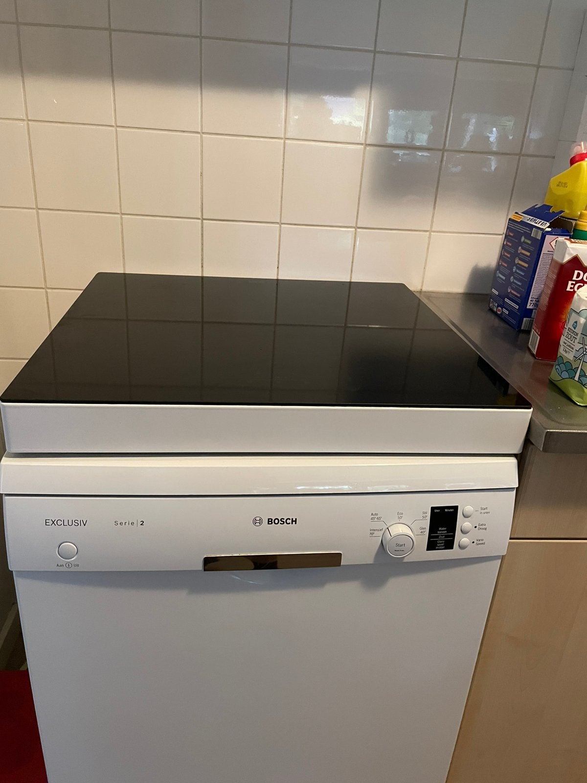 Inductie kookplaat, Ophalen of Verzenden, Zo goed als nieuw, Inbouw, 85 tot 90 cm