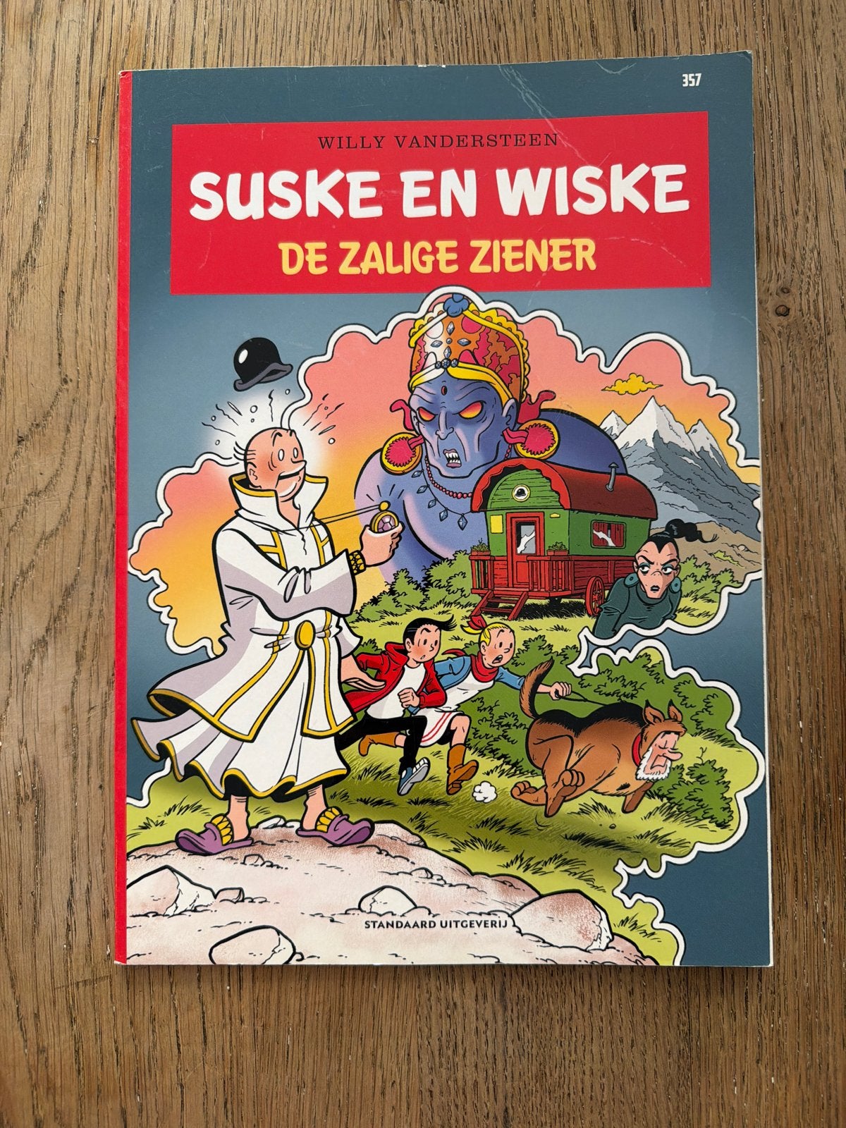 Suske en Wiske - De Zalige Ziener (nr. 357), Boeken, Stripboeken, Eén stripboek, Ophalen of Verzenden, Zo goed als nieuw