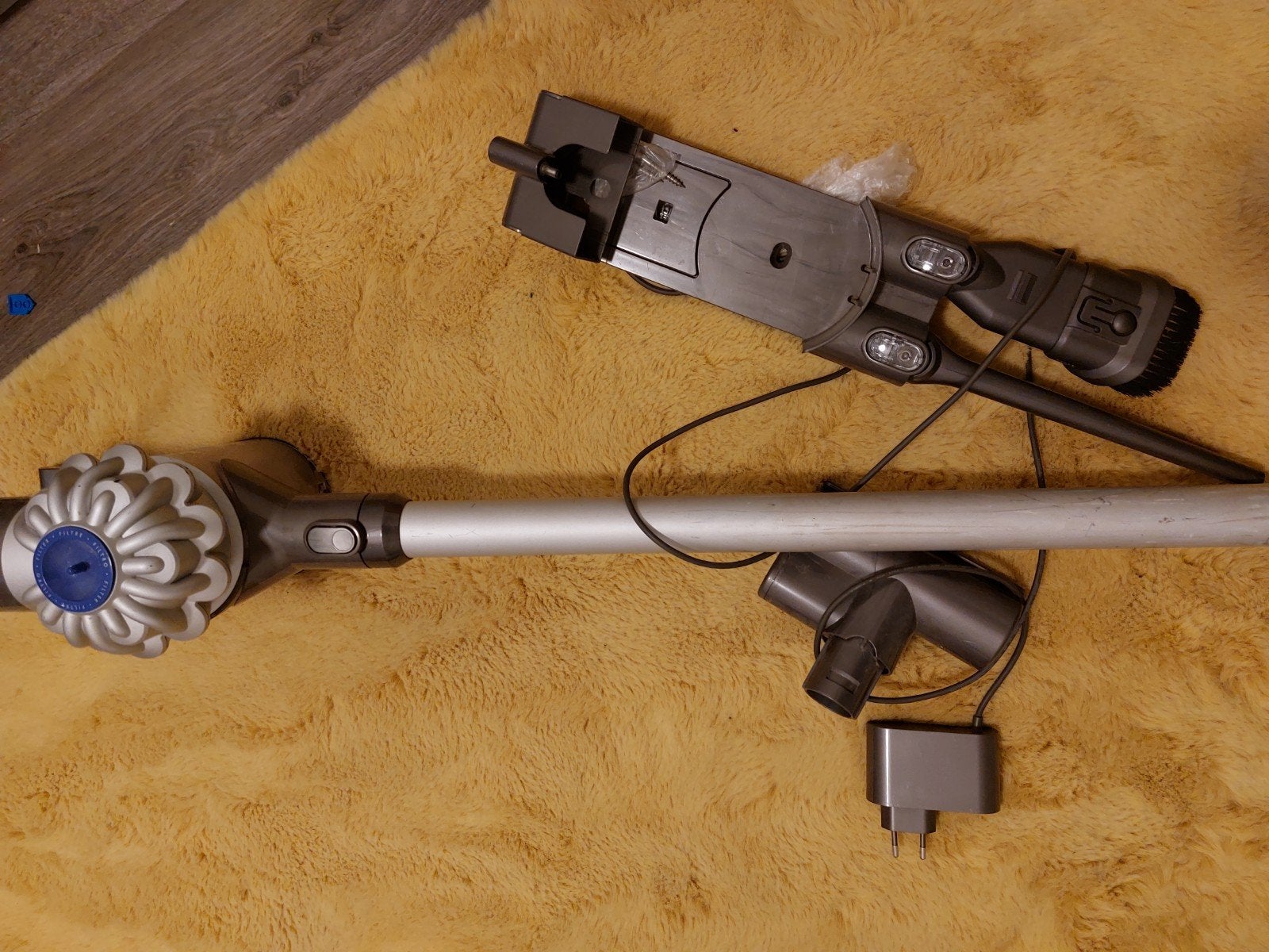 Dyson V6 Steelstofzuiger met accessoires, Ophalen, Gebruikt, Draadloos, Dyson