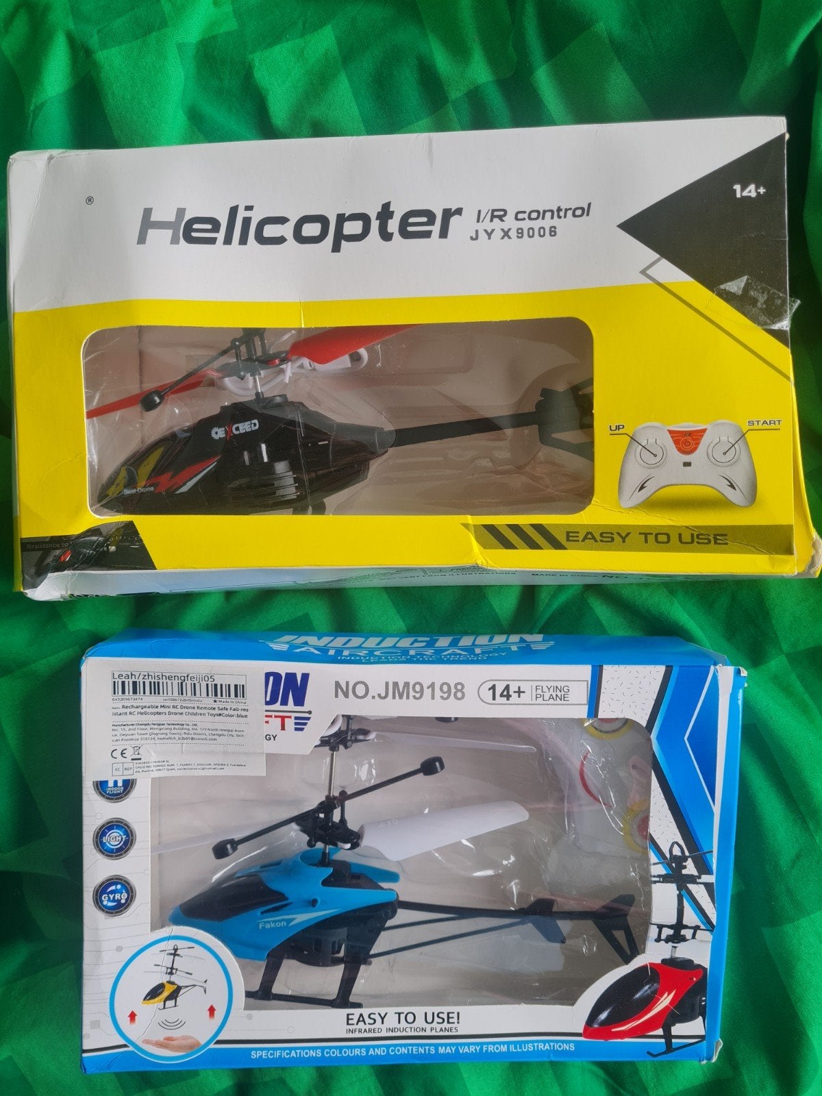RC Helikopter Speelgoed - JYX9006 & JM9198, Ophalen of Verzenden