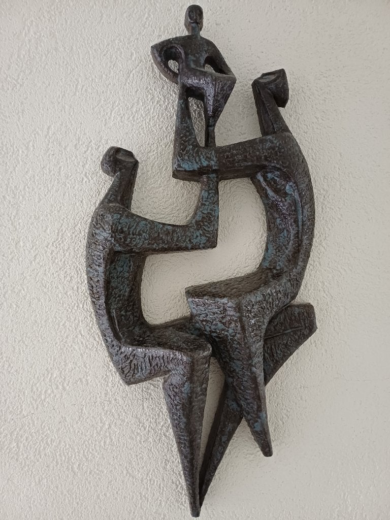 Kunst beeld voor aan de muur, Ophalen, Overige onderwerpen, Natuurlijk materiaal, Beeld