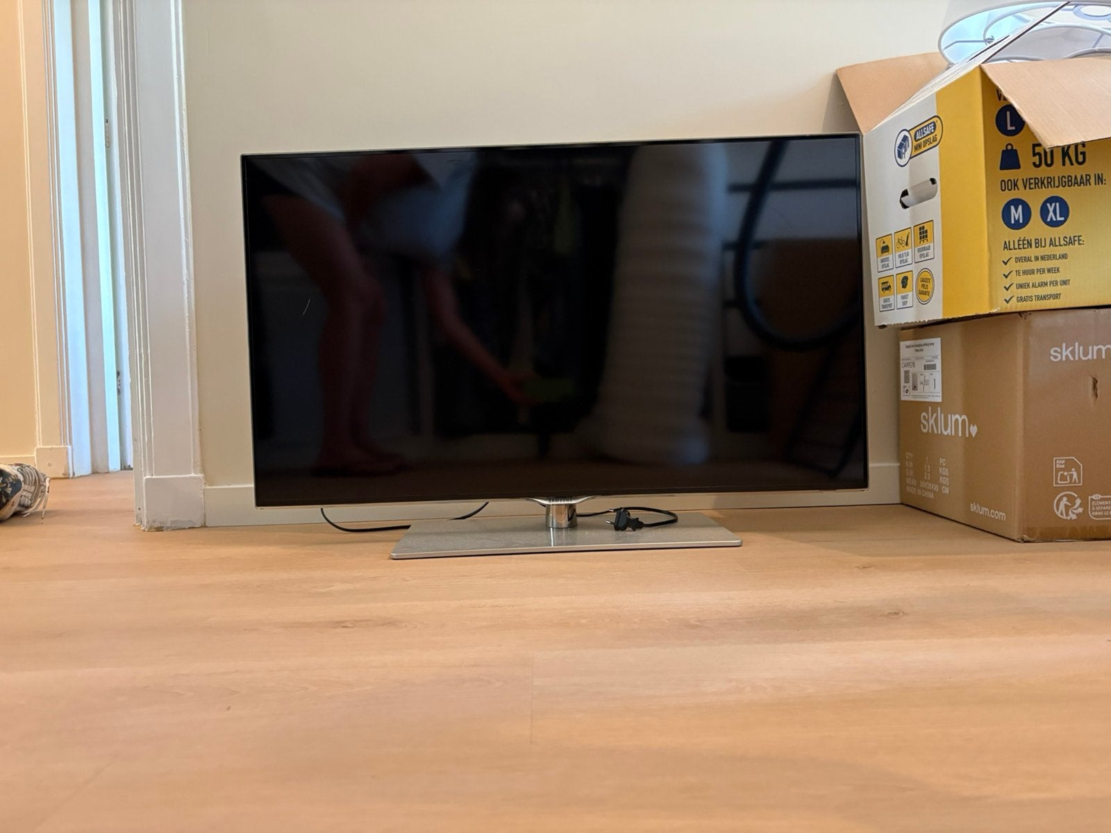 Samsung tv 40-42inch, Ophalen, 50 Hz, Zo goed als nieuw, Samsung