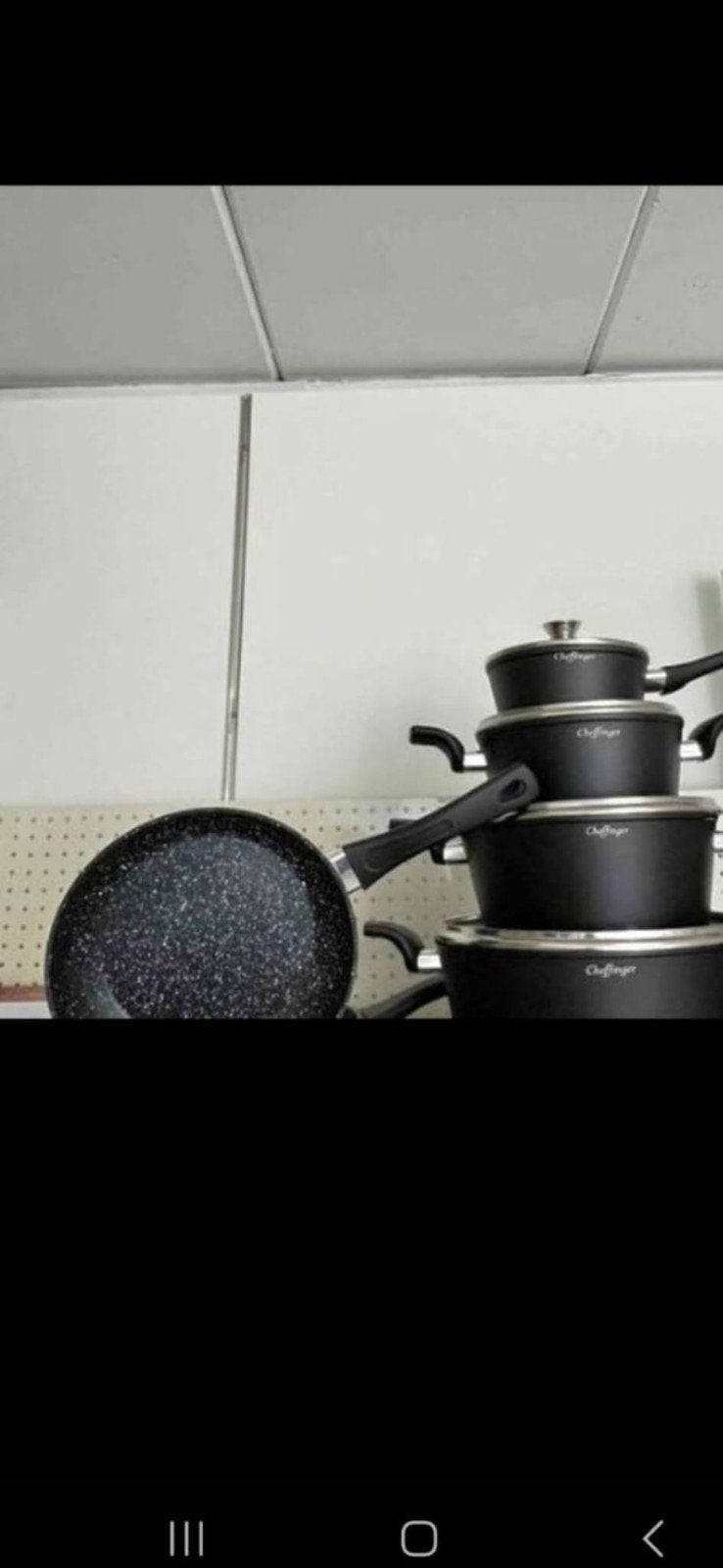 Nieuwe 10-delige Chefinger pannenset met dubbele coating, Overige materialen, Nieuw, Pannenset, Ophalen of Verzenden